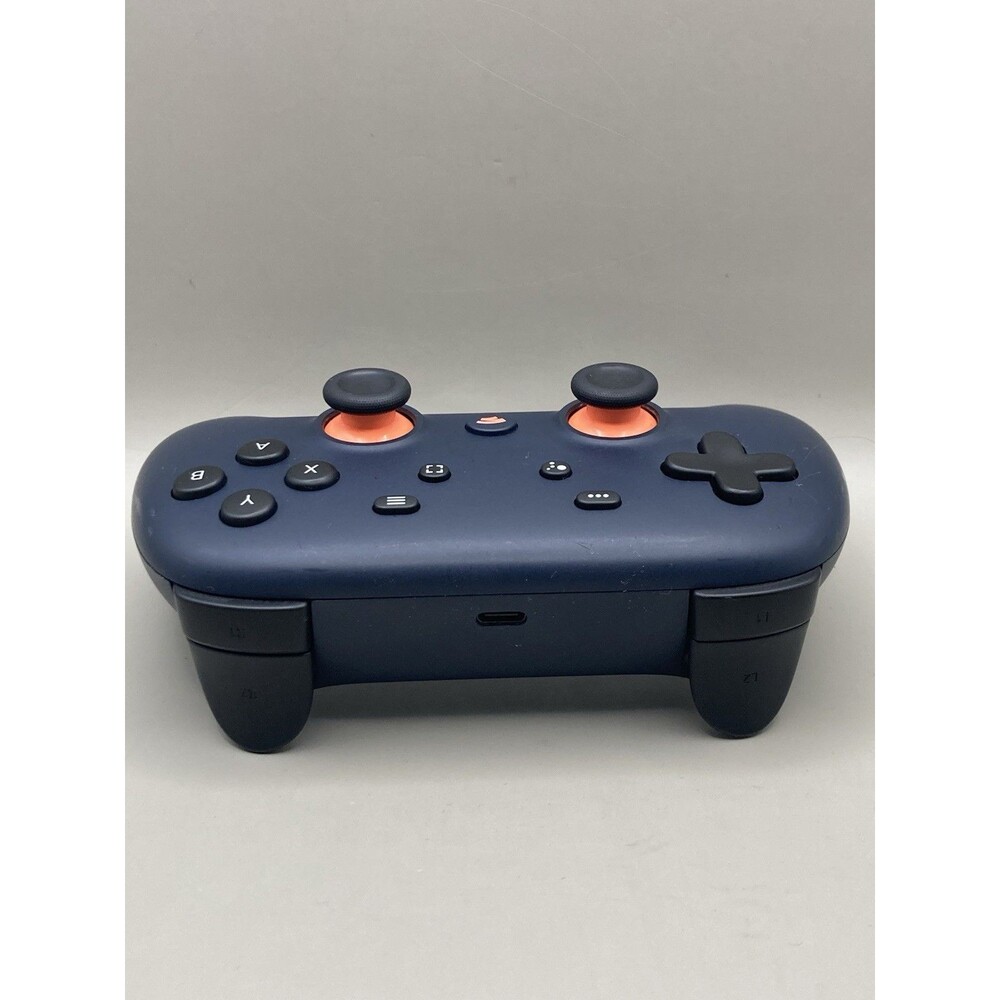 Google Stadia Blue Orange PC Universal Bluetooth Game Controller *Tested* - Picture 4 of 10